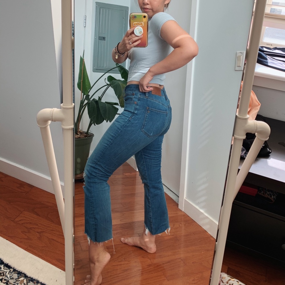 Madewelll Petite Cali Demi-Boot Jeans